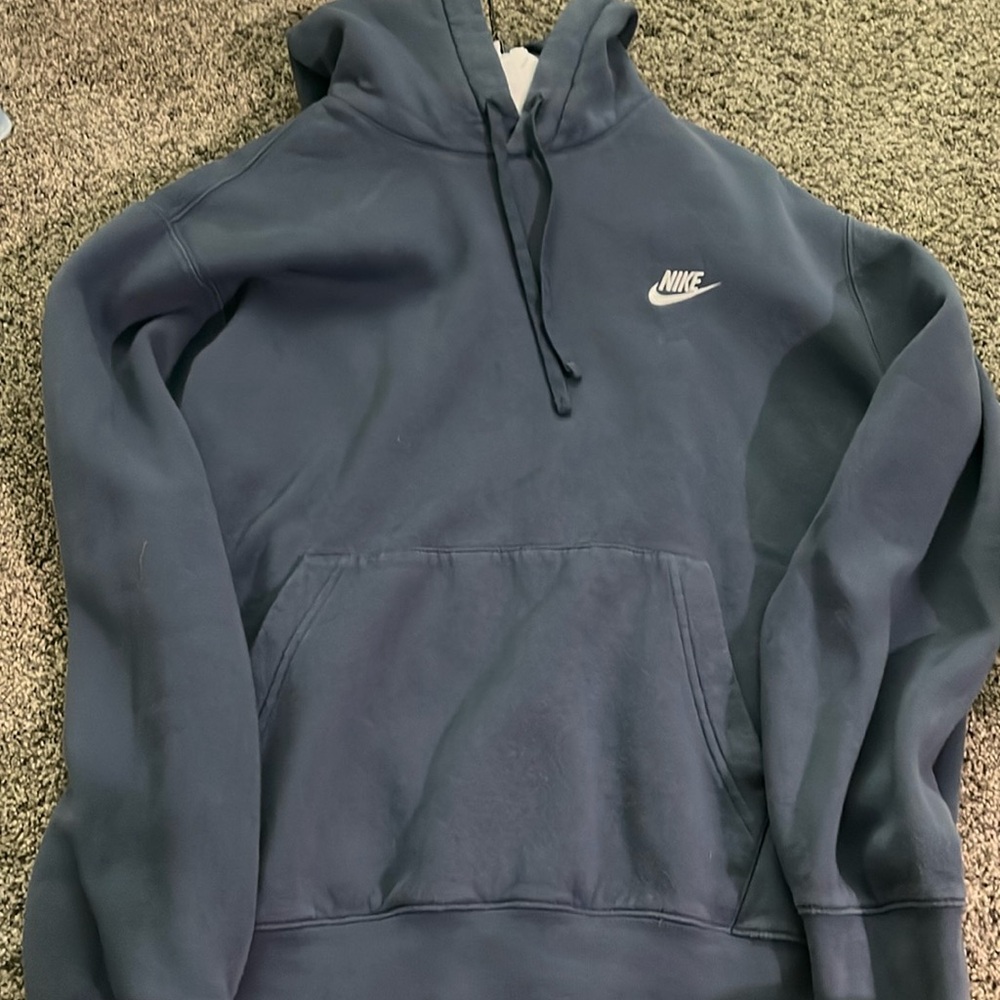 Blue nike hoodie